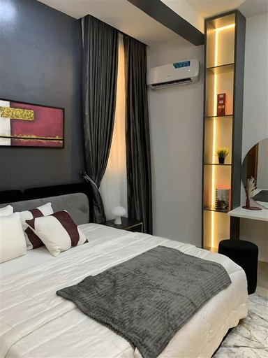 Bedroom 2, Spacious 2-bedroom apartment, Eti-Osa