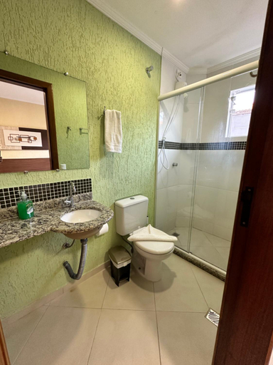 Bathroom, Pousada Werneck Residence Suites, Ubatuba