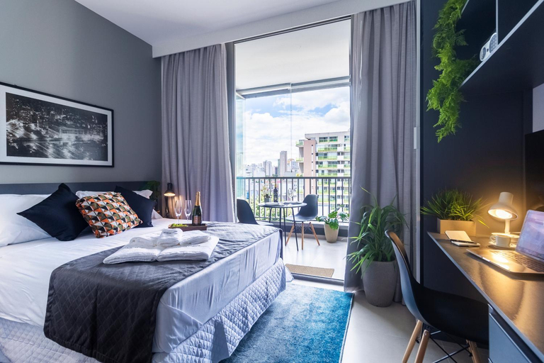 Bedroom 3, Allianz park, Pool, Gym, AC, São Paulo