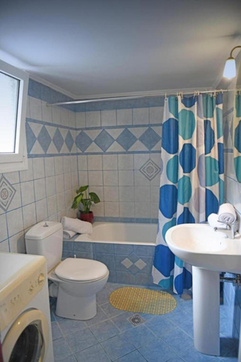 Bathroom 1, Loukas Apartments, North Aegean