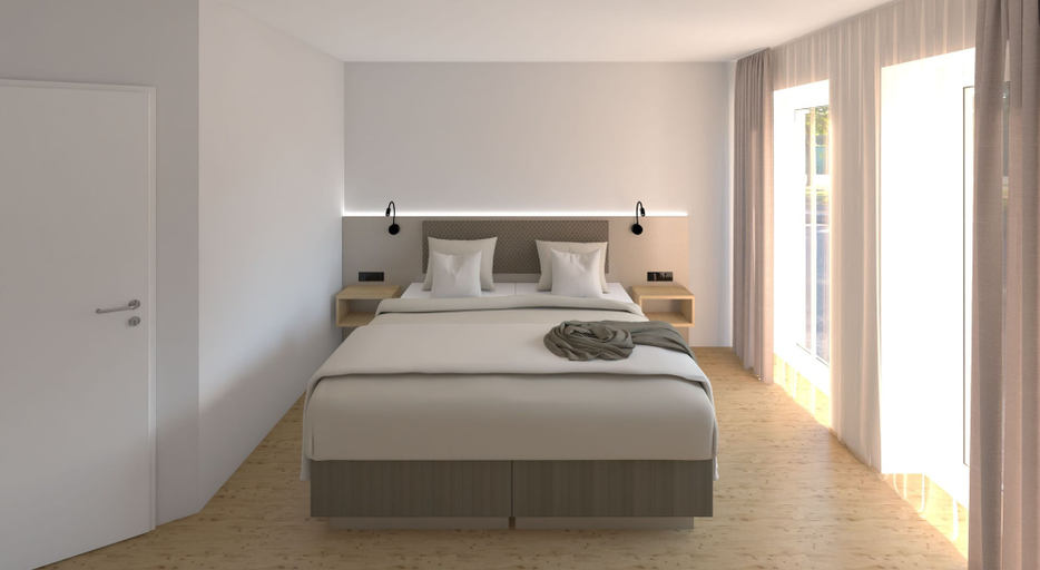 Bedroom 2, Hotel Nest Nordhorn, Grafschaft Bentheim