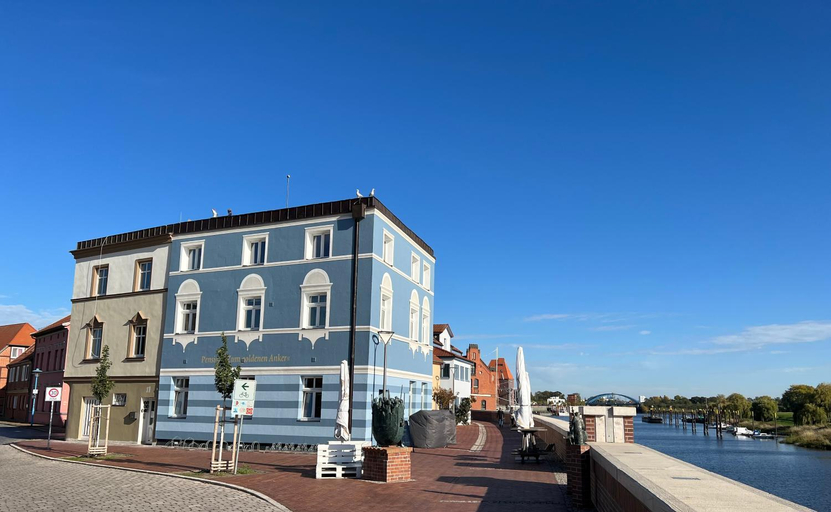 Pension zum goldenen Anker direkt an der Elbe, Prignitz
