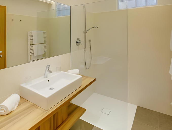 Bathroom 2, Hotel Appartement Inge, Bolzano