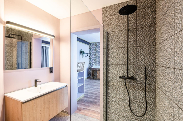 Bathroom 2, Boutique hotel Sies, Oost-Vlaanderen