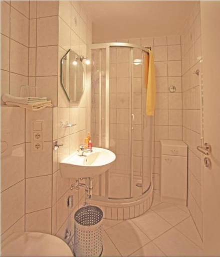 Shower, Appartement Haus Salzburg, Passau