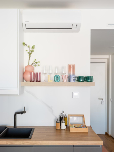 Kitchen, Urban Chic Residences, Praha 7