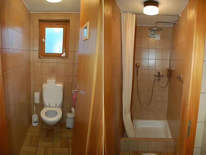 Bathroom 2, Gasthaus Alpina, Hinterrhein