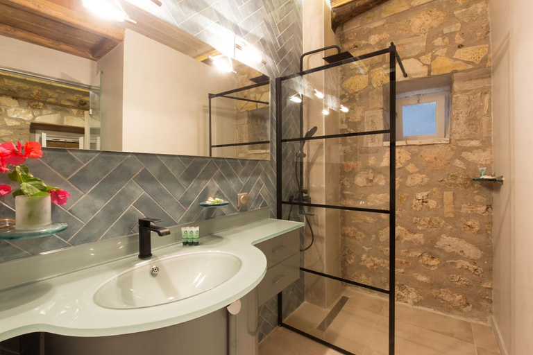 Bathroom 1, Stone Suites at Lefkada's Old Port, Ionian Islands