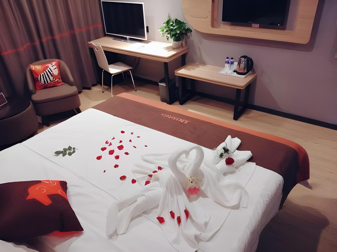 Bedroom, Jun Hotel Shandong Yantai Development Zone Jinshatan, Yantai