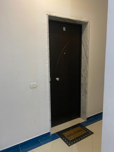 Exterior view, Troy's Apartment, Kavajës