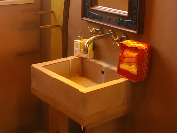 Bathroom 1, B&B Casale di Poggioferro, Grosseto