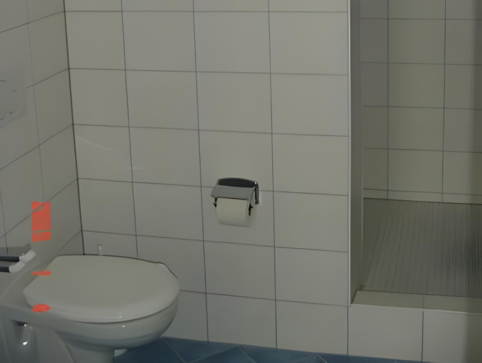 Bathroom 3, Hotel Gastehaus Priester, Limburg-Weilburg