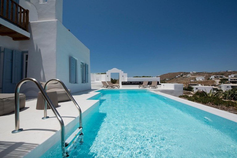 Swimming pool 2, Villa Pearl near Ornos by Diles Villas, South Aegean