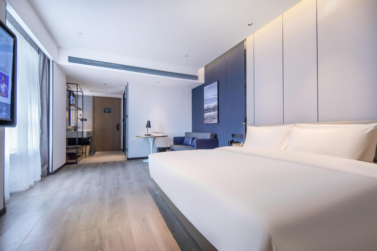 Bedroom 2, Atour Hotel Suqian Industrial Park Wuyue Plaza, Suqian