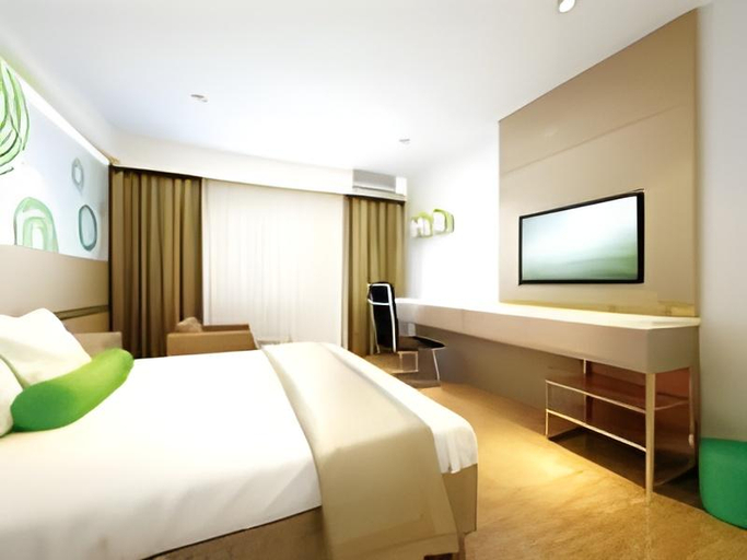Bedroom 2, GreenTree Inn Lvliang Wenshui County People's Hospital, Luliang