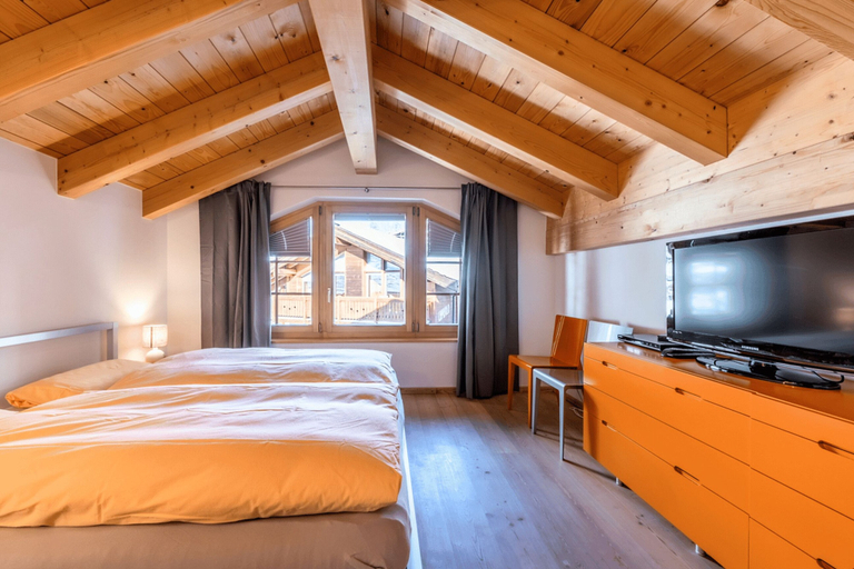 Bedroom 3, Fantastique mansarde appartement, Visp