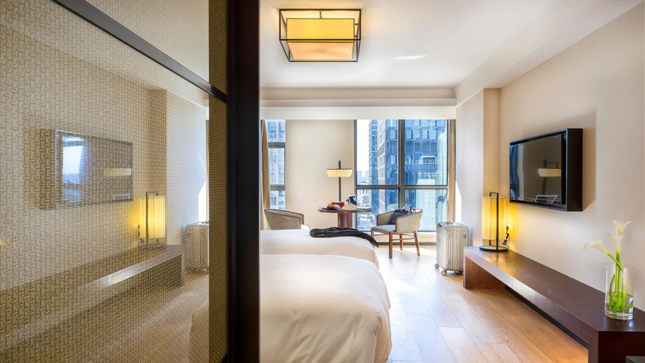 Bedroom, SSAW Boutique Hotel Ningbo EBB, Ningbo