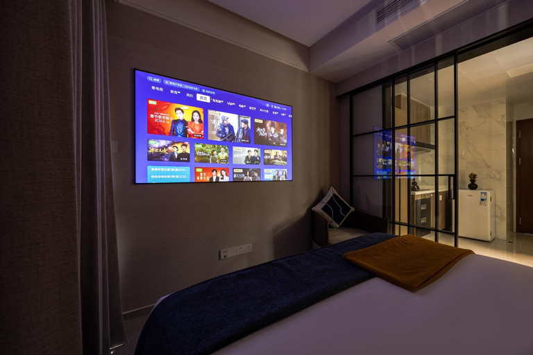 Bedroom 1, Xi Ke Executive Apartment - Shenzhen Futian Exhibition Center, Shenzhen