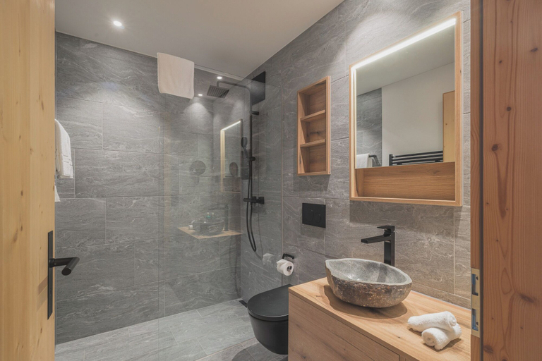 Bathroom 4, Val Saraina Resort Apartments Lenzerheide, Albula