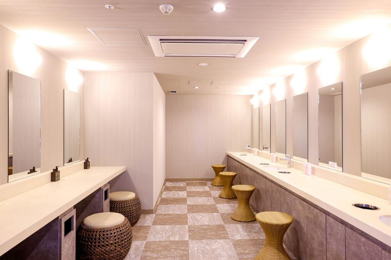 Bathroom 4, Ooedo Onsen Monogatari Premium Yamashitaya, Kaga