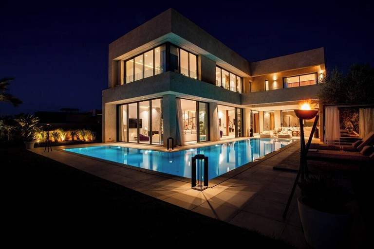 Sport & Beauty 4, Villa Blanchette Marrakech – Villa Élégante avec Piscine Chauffée et Spa Privatif, Marrakech