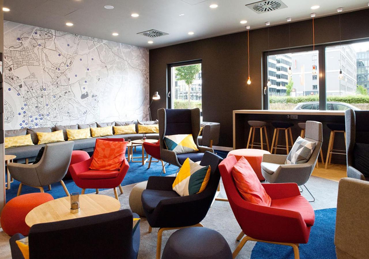 Public Area 5, Holiday Inn Express D�SSELDORF AIRPORT by IHG, Düsseldorf