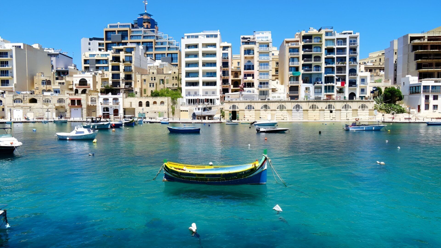Exterior & Views 2, Elegant Sliema Penthouse, Panoramic Terrace