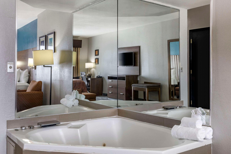 Bathroom 4, Quality Inn & Suites I-35 E/Walnut Hill, Dallas