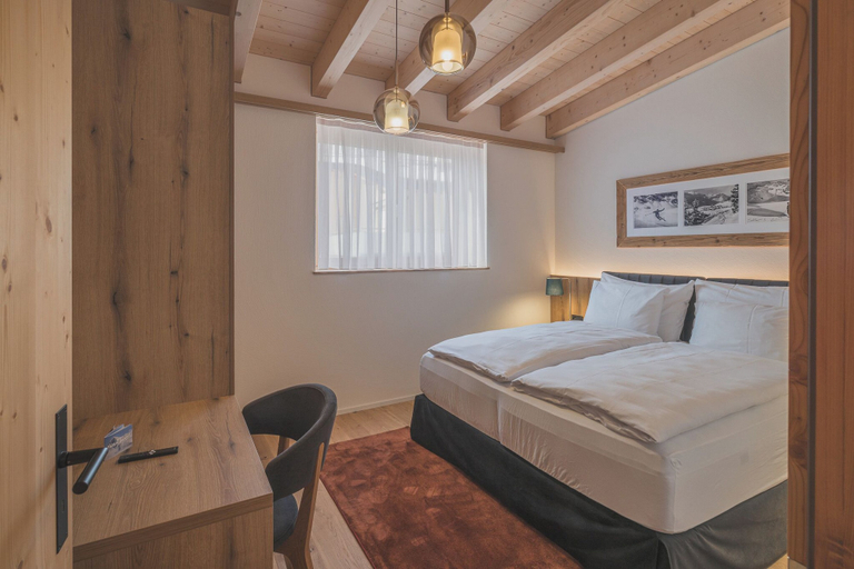 Bedroom 3, Val Saraina Resort Apartments Lenzerheide, Albula