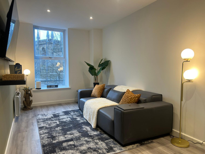 Bedroom 2, The Seven Suites Liverpool, Sefton