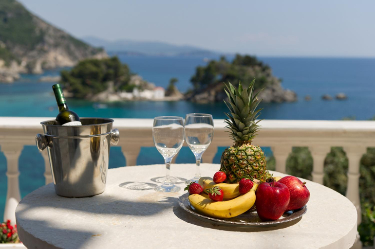View, Alekas Parga Apartments, Epirus