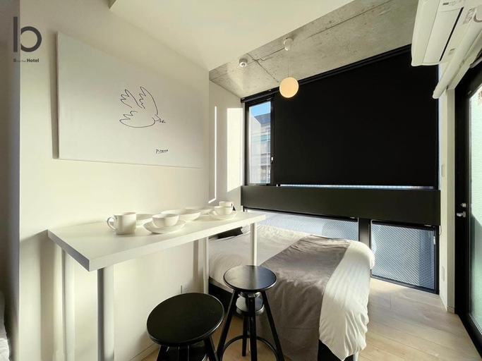 Bedroom 2, bHOTEL Nekoyard - Cozy Studio Near Peace Park & City Center, Hiroshima