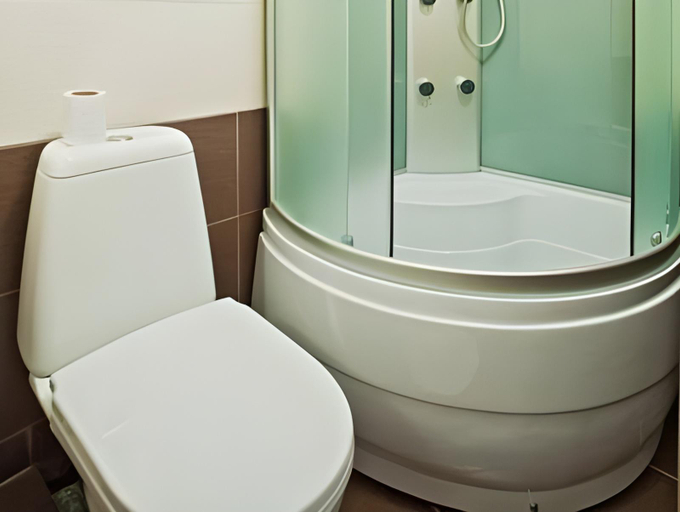 Bathroom 5, Mini-Hotel La Menska, Minsk