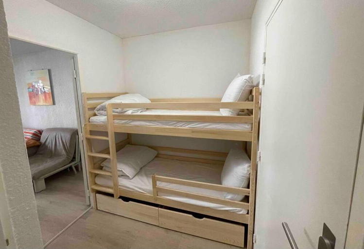 Bedroom 2, Valberg Centre - Residence Val d'Azur - Studio 29m2, Alpes-Maritimes