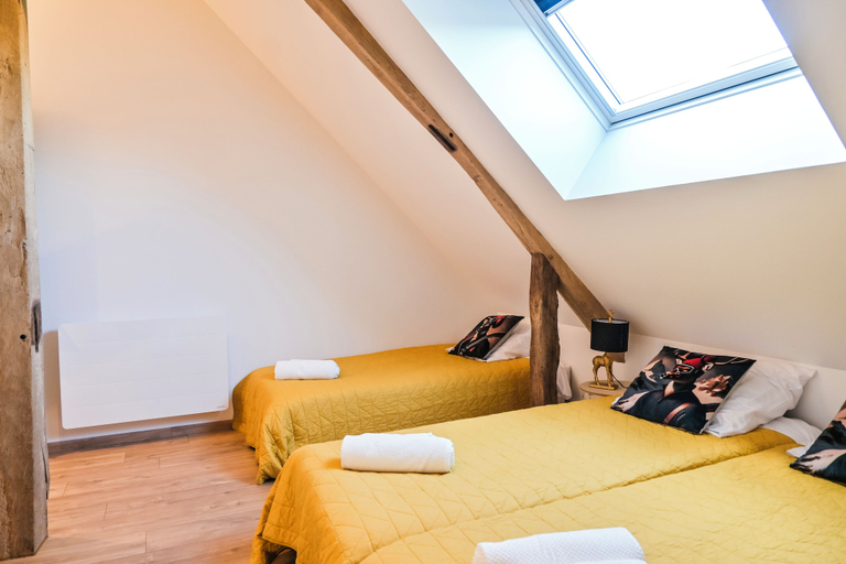 Bedroom 3, Les Longères de Montfranc, Loir-et-Cher