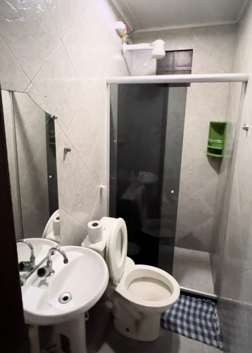 Bathroom, Apartamento Praia em Salvador Terreo, Salvador