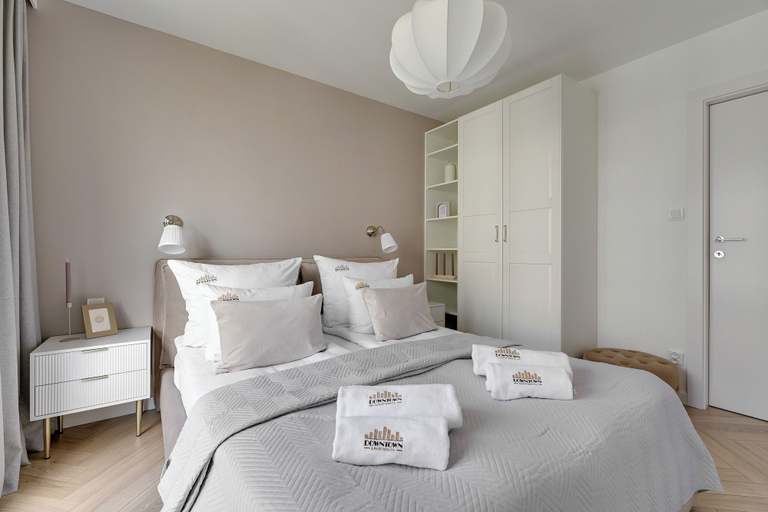 Bedroom 3, Seaside Przystań Letnica by Downtown Apartments, Gdańsk City