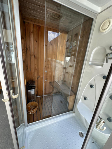 Shower 4, SolMar Aegina with private pool - jacuzzi, Attica