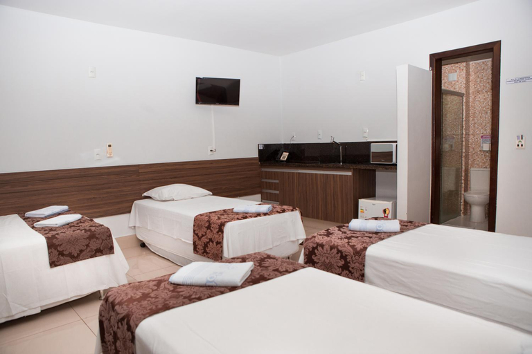 Bedroom 2, Hotel Belugi, Goiania