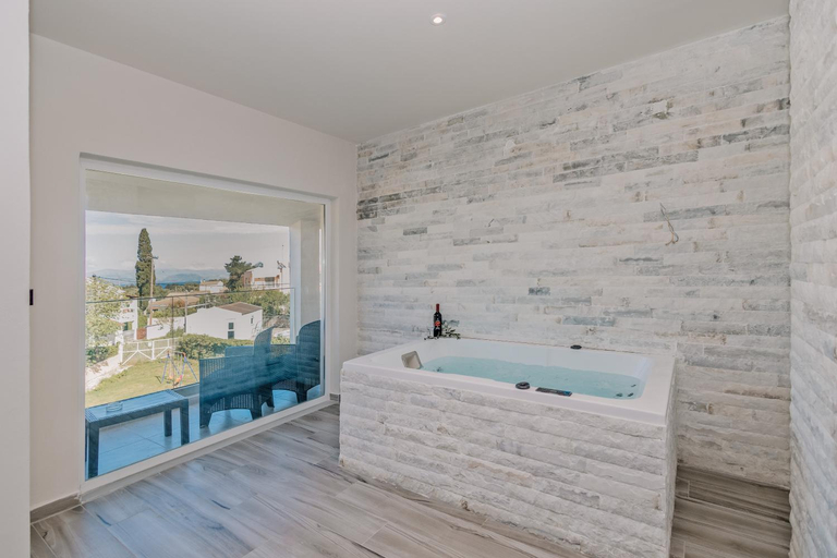 Bathroom 4, Pelithea Family Resort, Ionian Islands