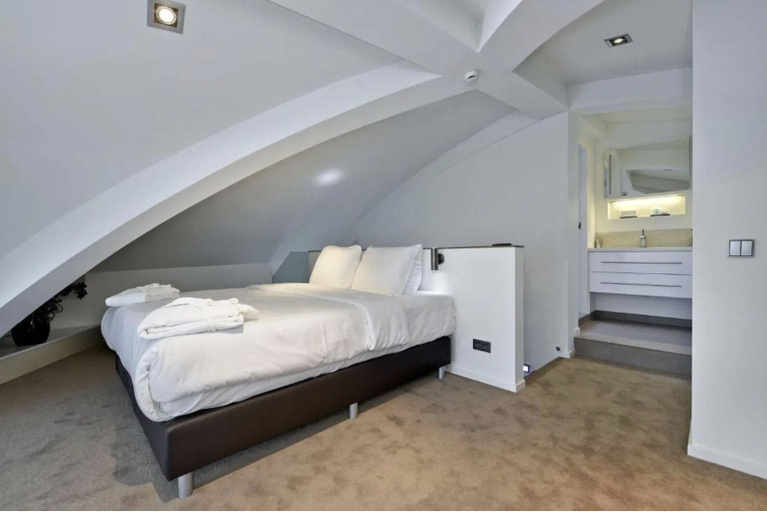 Bedroom 3, Poort Beach Boutique Apartments, Bloemendaal