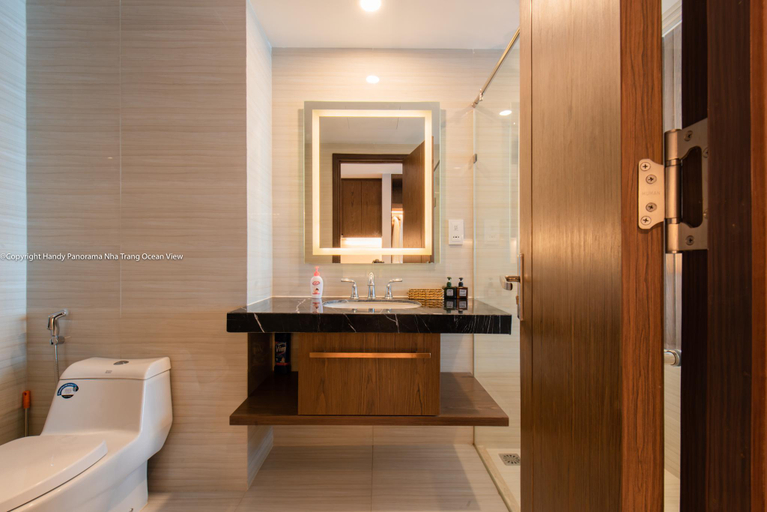 Bathroom 4, Sea View Partial  at Panorama Nha Trang Free Pool, Nha Trang
