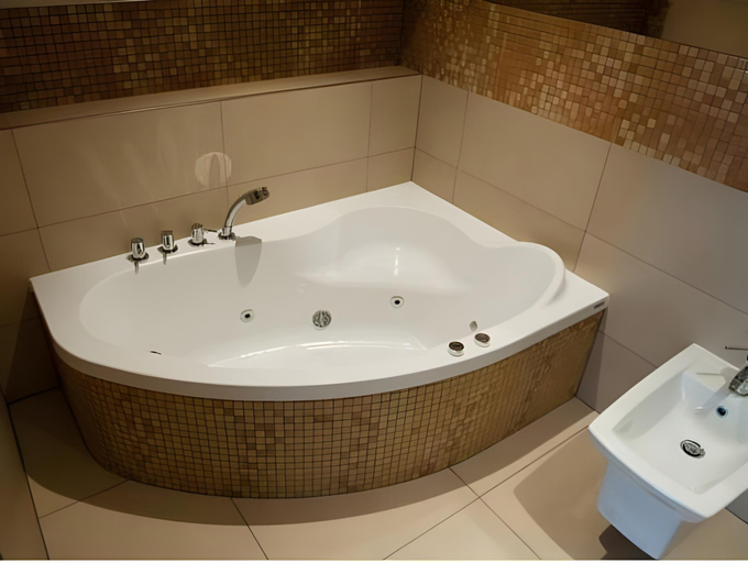 Bathroom 2, Hotel & Browar Slociak, Opole