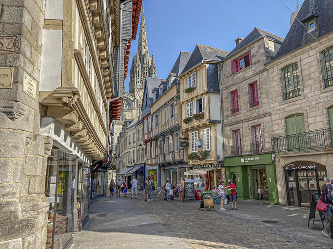 Quimper: T3 avec vue cathedrale proche gare, Finistère