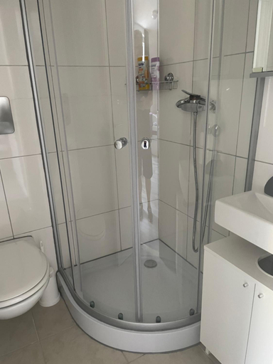 Bathroom, Haus zur Eiche Private 1 Zimmerstudios, Plessur