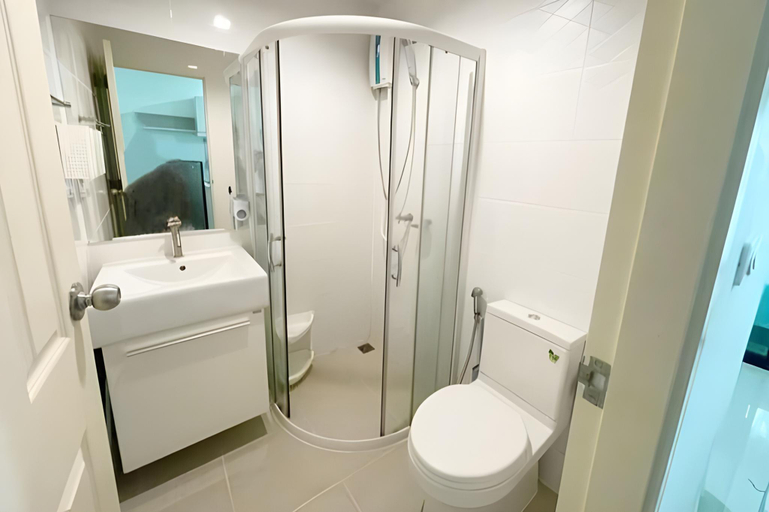 Bedroom 3, A White Bright Room at Sukhumvit 107, Muang Samut Prakan