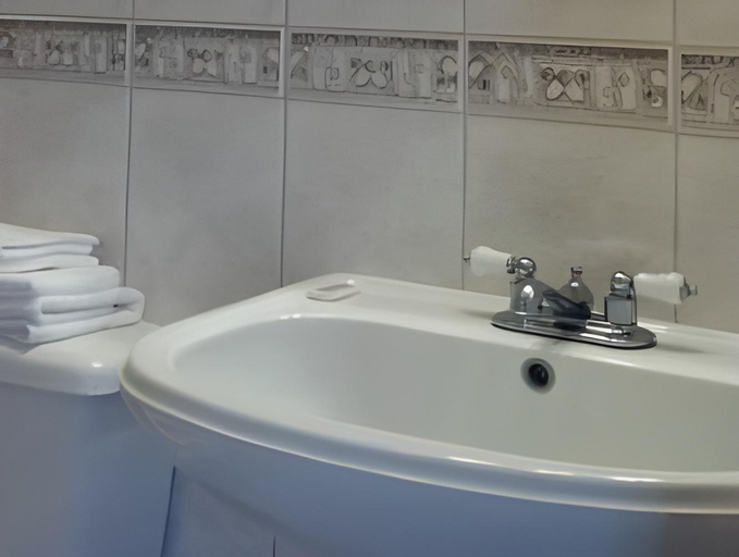 Bathroom 3, Buffalo Chip's Ranch House Motel, Lee