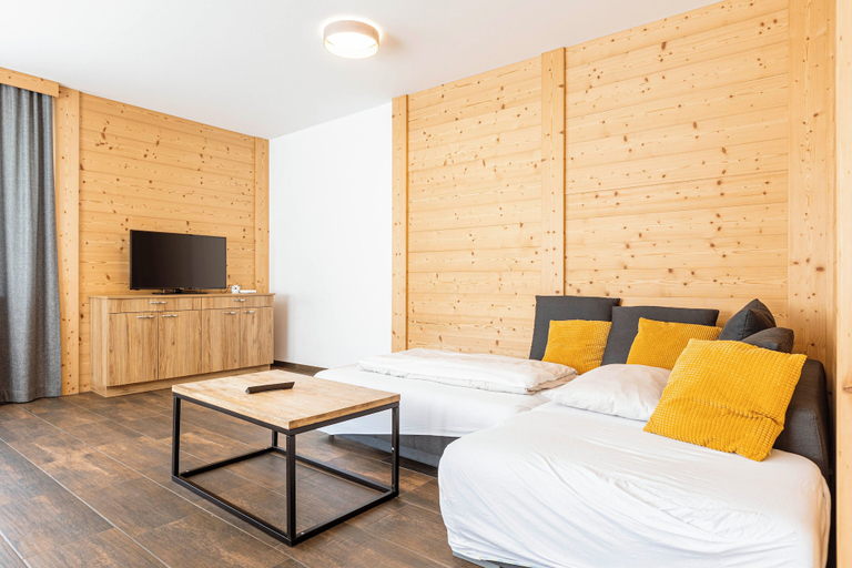 Bedroom 2, Naturpark Chalets Lambrecht, Murau