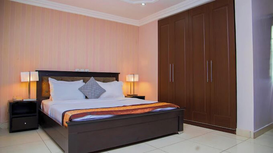 Bedroom 3, The Captains Apartment Abuja, AbujaMun