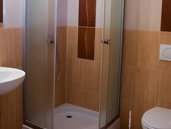 Bathroom 3, Willa Baciarka-widok, basen, sauna, jacuzzi, Tatra